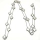 Sweater Chain High Version 20 Flower Double -sided Four -Leaf True Neck Steel Simple and Lucky Steel Manufacturers Direct Sales