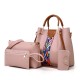 Hot Selling Women's Handbag PU Leather fashion mother and son bag set Casual Women's Shoulder Crossbody Bags