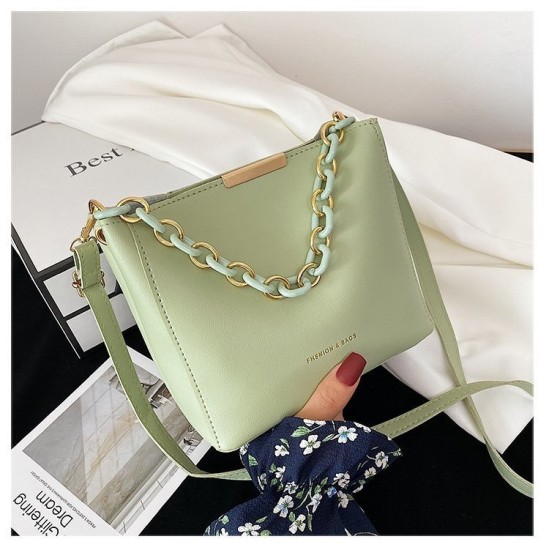 Women's 2024 new fashion chain handbag Popular design women's bucket bag casual single shoulder crossbody bags