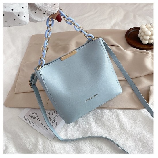 Popular design women's 2024 new fashion chain handbag ladies bucket bag casual single shoulder crossbody bags for women