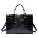 Women's handbag new fashion women's bag trend crocodile print handbag single shoulder crossbody Tote bag