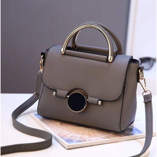 Fashion women's bags 2024 new round lock ladies hand bags Korean style single shoulder crossbody bags