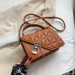 Women's Shoulder Bags Solid Color Pu Leather Casual Crossbody Bag for Women Fashion Women's Handbag Hot Selling Ladies Handbags