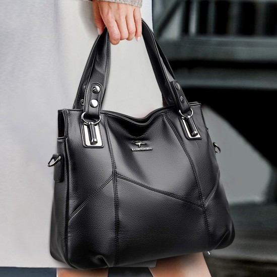 Designer Tote Bags Wholesale Luxury Women Fashion Handbags High Quality Pu Leather Zipper Shoulder Bag Women