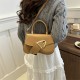 Wholesale Casual Retro Small Square Bag 2024 New Fashion Trend Shoulder Crossbody Bag Simple Fashion Women Handbag