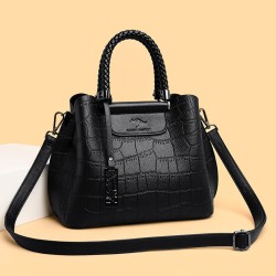 Best selling handbags fashion women's handbags Pu leather women shoulder bag minimalist korean style tote bag crossbody