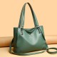 2024 New Women's Handbags Fashion New Design Tote Bag Pu Leather Zipper Large Capacity Shoulder Bag for Ladies