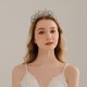 Bride's hair jewelry Wedding dress headwear simple ins luxury style versatile diamond crystal crown noble crown