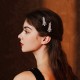 European and American bride wedding dresses hair accessories simple ins, bangs broken hair clip daily versatile vermiculite duckbill