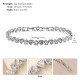 Korean new vermiculite bracelet female light luxury all -round jewelry INS high -level love four -leaf grass fine bracelet