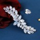 New jewelry rhinestone edge Light luxury backbone half -ball head plate hair decoration daily versatile vermiculite spring clip