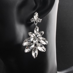 Mianyno wedding wedding bride's bridesmaid earrings luxurious temperament earrings rhinestone earrings sell speed