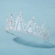 Cross -border new bride's crown dance party beauty pageant walking show headwear high -level sense luxury queen vermiculite big crown