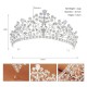 European and American wedding dresses accessories light luxury full drill crown exquisite inlaid embedded vermiculite eighteen adult gift crown