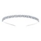 European and American design sensory hair is full of drilling head hoop Daily versatile high -grade sensing light luxury super glittering vermiculite hair hoop