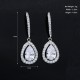 European and American jewelry bride earrings Ins out of daily wild earrings long pearl earrings light luxury 锆 耳 earrings