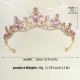 Bride's headdress Korean sweet wedding accessories Alloy rhinestone Princess Crown Crown photo jewelry luxury vermiculite crown