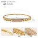 European and American niche hand accessories high -level light luxury vermiculite bracelet wedding dinner party jewelry inlaid diamond nail opening bracelet