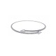 Daily wild jewelry Korean version of simple personality jewelry opening elastic bracelet high -end vermiculite inlaid handle