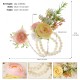 Japan and South Korea Senior Sense Pearl Hand Person Mori Aesthetic Wedding Hand Flower Niche Significant Design Sensory Flower Flower Bracelet