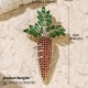 New vermiculite brooch senior sense wedding dinner suits niche design sensor ears animal chest flowers