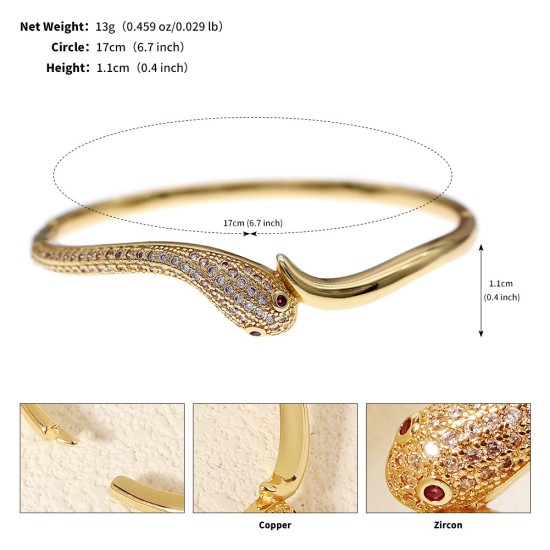 European and American niche hand accessories high -level light luxury vermiculite bracelet wedding dinner party jewelry inlaid diamond nail opening bracelet