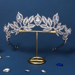 Alloy rhinestone Crown Korean Bride Studio Travel Shooting Hair Towns Baroque Princess Crown Crown Crown