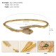 European and American niche hand accessories high -level light luxury vermiculite bracelet wedding dinner party jewelry inlaid diamond nail opening bracelet