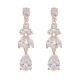 European and American jewelry bride earrings Ins out of daily wild earrings long pearl earrings light luxury 锆 耳 earrings