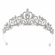 Bride's headdress Korean sweet wedding accessories Alloy rhinestone Princess Crown Crown photo jewelry luxury vermiculite crown