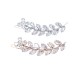 Korean hair accessories girl side clip metal bangs clip back head Elegant temperament rhinestone hair card vermiculite