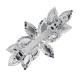 Korean jewelry ladies inlaid with hair clip women's high -level sensory versatile trim diamond rhinestone spring clip