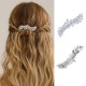 New jewelry rhinestone edge Light luxury backbone half -ball head plate hair decoration daily versatile vermiculite spring clip