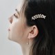 Korean hair accessories girl side clip metal bangs clip back head Elegant temperament rhinestone hair card vermiculite