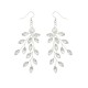 Amazon's new handmade rhinestone ear decoration trend daily versatile diamond hook high -level fashion long earrings