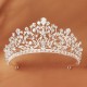 European and American wedding dresses accessories light luxury full drill crown exquisite inlaid embedded vermiculite eighteen adult gift crown