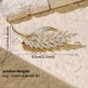 New vermiculite brooch senior sense wedding dinner suits niche design sensor ears animal chest flowers