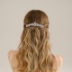 Bride hair jewelry Wedding dress headwear simple ins High -level sense, full -match light luxury combing crystal combing combing