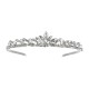 Japan and South Korea sweet bride wedding jewelry simple and exquisite hair hoop Luxury vermiculite crown birthday party dress headwear