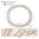 European and American new rhinestone pearl bracelet women high -level feel hand -made elastic bracelet Fashion versatile wide version open bracelet