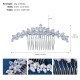 Bride's headdress inserted female niche wedding dressing clothing ins versatile high -level high -level