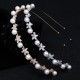 New lady hair jewelry Korean version of pearl hair hoop.