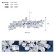 Korean jewelry ladies inlaid with hair clip women's high -level sensory versatile trim diamond rhinestone spring clip