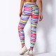 INS cross -border digital printed air -breathable floral yoga pants female high -waisted high elastic sports running fitness pants yj970