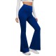 2022 Amazon European and American women's spring and summer new high -waisted thin trousers yoga sports running micro leisure pants