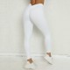 European and American new models without embarrassing line of peach hip fitness pants v waist hip tight sports trousers