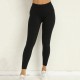 European and American new models without embarrassing line of peach hip fitness pants v waist hip tight sports trousers