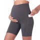 Amazon European and American new pregnant women sports lifting buttocks yoga pants fitness running shorts belly support yj576