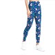 2022 new ladies printed trousers multi -color fashion high waist -wear leggings yj365