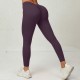 European and American new models without embarrassing line of peach hip fitness pants v waist hip tight sports trousers